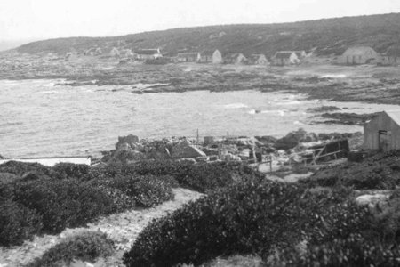 Dorp onder in die hawe 1906